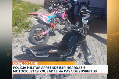 Operação da PM em Tutoia recupera veículos roubados e apreende armas