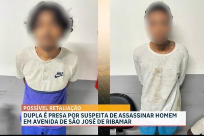 Presos suspeitos de matar jovem em avenida de São José de Ribamar 