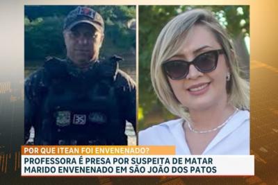 Presa suspeita de envenenar sargento da PM em São João dos Patos