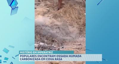 Ossada humana é encontrada por moradores na zona rural de Imperatriz