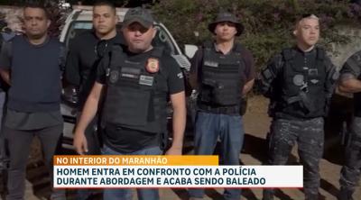 Investigado por pistolagem e tráfico de drogas é baleado em troca de tiros com a PM