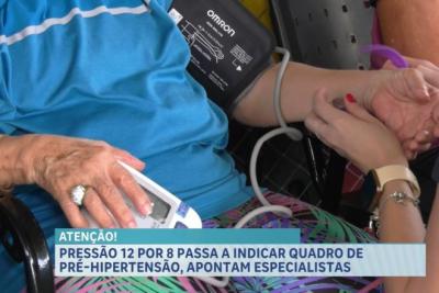 Pressão de 12 por 8 é reclassificada como pré-hipertensão em nova diretriz