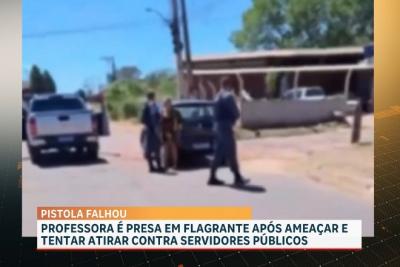 Professora é presa por suspeita de tentativa de homicídio contra servidores públicos em Grajaú