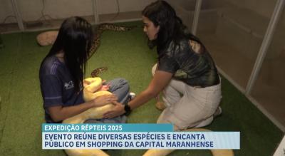 Shopping de São Luís recebe a “Expedição Répteis 2025”