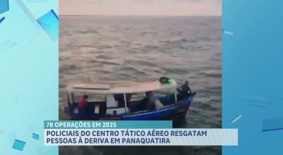 CTA resgata quatro pessoas de embarcação à deriva em Panaquatira, no MA