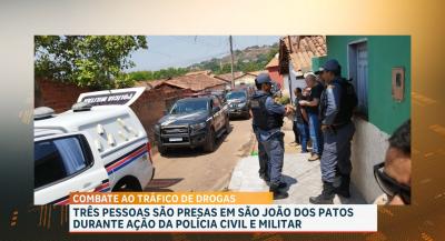 Operação prende suspeitos de tráfico de drogas e associação para o tráfico no MA