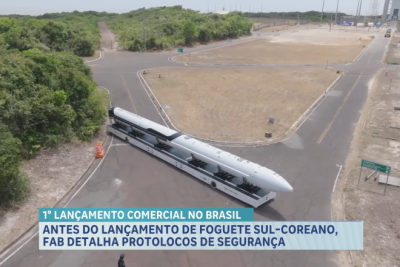 Base de Alcântara deve lançar 1ª foguete comercial sul-coreano no sábado (22)