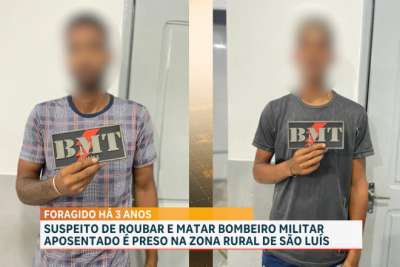 Suspeito de latrocínio contra bombeiro militar em 2022 é preso na Vila Sarney