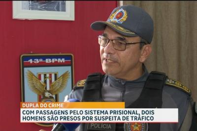 Dupla é suspeita de tráfico de drogas no Porto do Barbosa, em São José de Ribamar