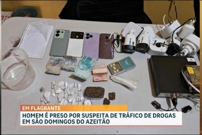 São Domingos do Azeitão: homem é suspeito de tráfico de drogas
