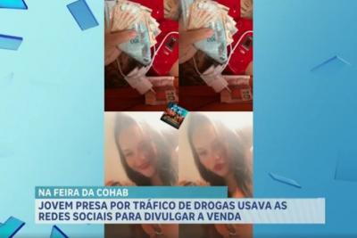 PM prende jovem que usava redes sociais para vender drogas em São Luís