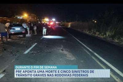 PRF registra redução de acidentes, mas aumento nas ocorrências criminais