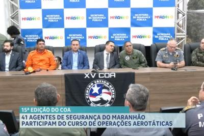 Treinamento de elite reúne 41 agentes de segurança de três estados em curso intenso no Maranhão