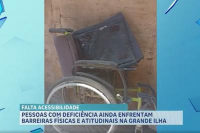 Falta de acessibilidade ainda é desafio para pessoas com deficiência na Grande Ilha