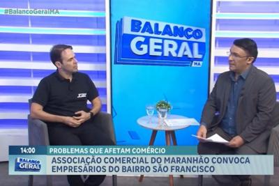 Associação Comercial do Maranhão convoca reunião com empresários do bairro São Francisco
