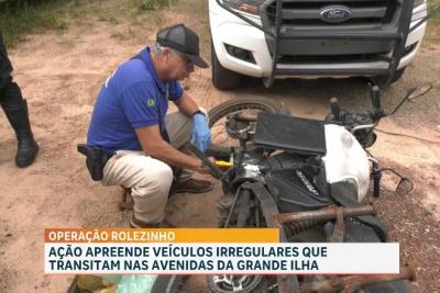 Operação Rolezinho apreende motocicletas irregulares em São Luís