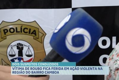 Mulher é assaltada e sofre ferimentos leves no bairro Camboa