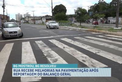 Buracos na Avenida João Pessoa são tampados após reportagem do Balanço Geral