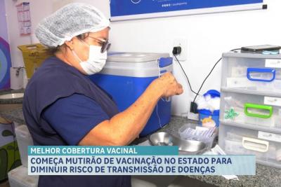 Inicia mutirão de vacinação no Maranhão para diminuir risco de transmissão de doenças