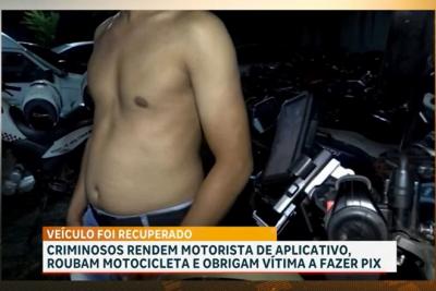 Motociclista por aplicativo é vítima de assalto em São Luís