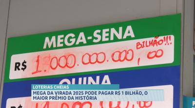 Mega da Virada 2025 promete prêmio histórico de até R$ 1 bilhão