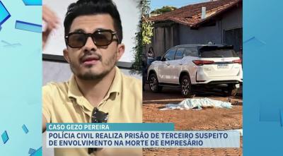 Polícia Civil realiza prisão de terceiro suspeito de envolvimento na morte de empresário