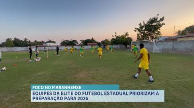 Equipes da elite do futebol maranhense se preparam para a primeira competição de 2026