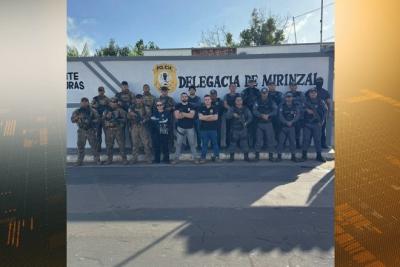 Preso suspeito de liderar organização criminosa em Mirinzal; menor é apreendido