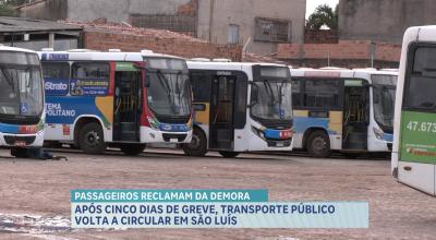 Greve dos rodoviários chega ao fim após cinco dias, em São Luís