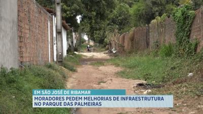 Problemas de infraestrutura representam riscos a moradores do bairro Parque das Palmeiras