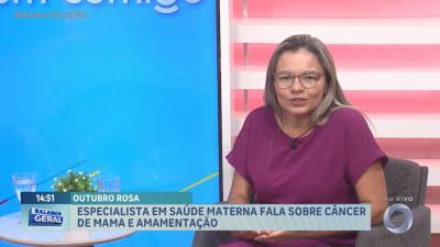 Vem Comigo: especialista em saúde materna fala sobre a amamentação na prevenção do câncer de mama