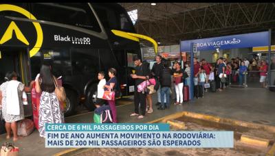 Festas de fim de ano causam aumento no movimento de passageiros no Terminal Rodoviário de São Luís