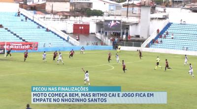 Moto Club empata sem gols com Iguatu no Nhozinho Santos e perde chance de aproximação na tabela