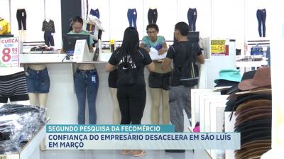 Confiança do comércio recua em São Luís e acende alerta entre empresários