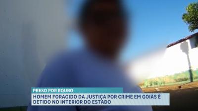 Foragido da Justiça de Goiás é preso no interior do Maranhão