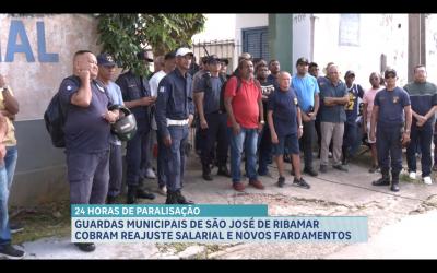 Guardas municipais de São José de Ribamar realizam paralisação por melhores condições de trabalho