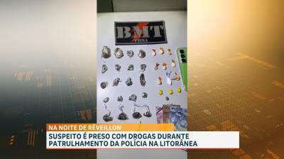 Polícia Militar apreende entorpecentes e detém suspeito no Olho d’Água