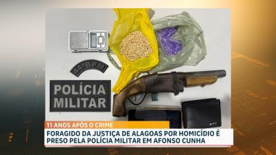 Homem foragido de Alagoas é preso no Maranhão