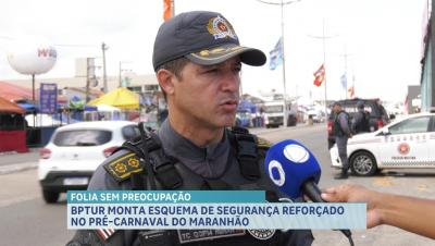 Bloco da Cidade 2026: BPTUR monta esquema de segurança reforçado no pré-carnaval do Maranhão