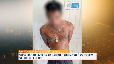 Polícia prende suspeito com mandado de prisão em aberto, em Vitorino Freire