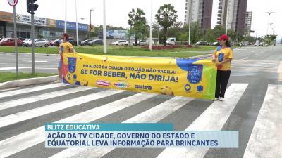 Ação da TV Cidade, Governo do Estado e Equatorial distribui kits e leva informação para brincantes