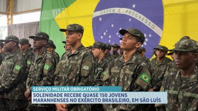 147 jovens maranhense iniciam serviço Militar no 24º Bis, em São Luís