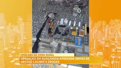 PM apreende armas de grosso calibre e drogas; dois indivíduos morrem em confronto 