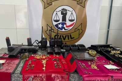 Polícia conduz dupla suspeita de envolvimento com grupo criminoso em Serrano do Maranhão