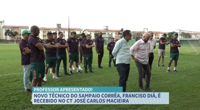De volta pra casa: Francisco Diá retorna ao Sampaio Corrêa após nove anos