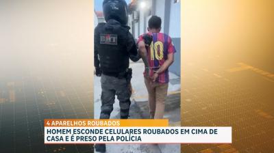 PM recupera celulares roubados durante operação no bairro Apaco, em São Luís