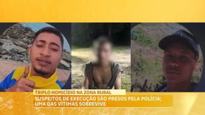 Suspeitos de execução são presos pela polícia; uma das vítimas sobreviveu e ajudou nas investigações