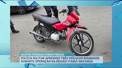 Polícia Militar apreende três veículos roubados na região Itaqui-Bacanga, em São Luís