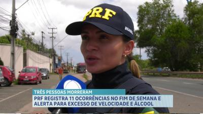 11 ocorrências são registradas nas rodovias maranhenses, segundo balanço da PRF