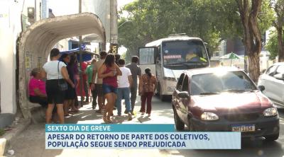 Greve dos rodoviários chega ao sexto dia e afeta rotina da população na Grande São Luís
